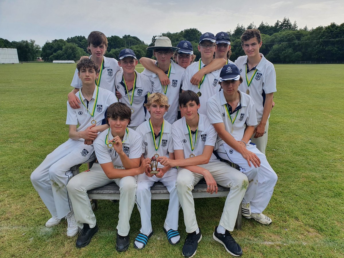 Well done to the 2022 Boys U15 <a href="/DorsetCricket/">Dorset Cricket</a> County Champions!!! 👏👏👏🥇 <a href="/CanfordSchool/">Canford School</a> #Excel