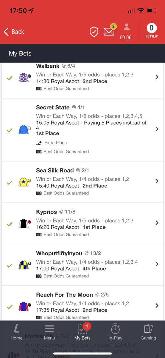 danbloomberg's tweet photo. ⁦@Ladbrokes⁩ just the one more needed!!! https://t.co/48nqLLtVdT