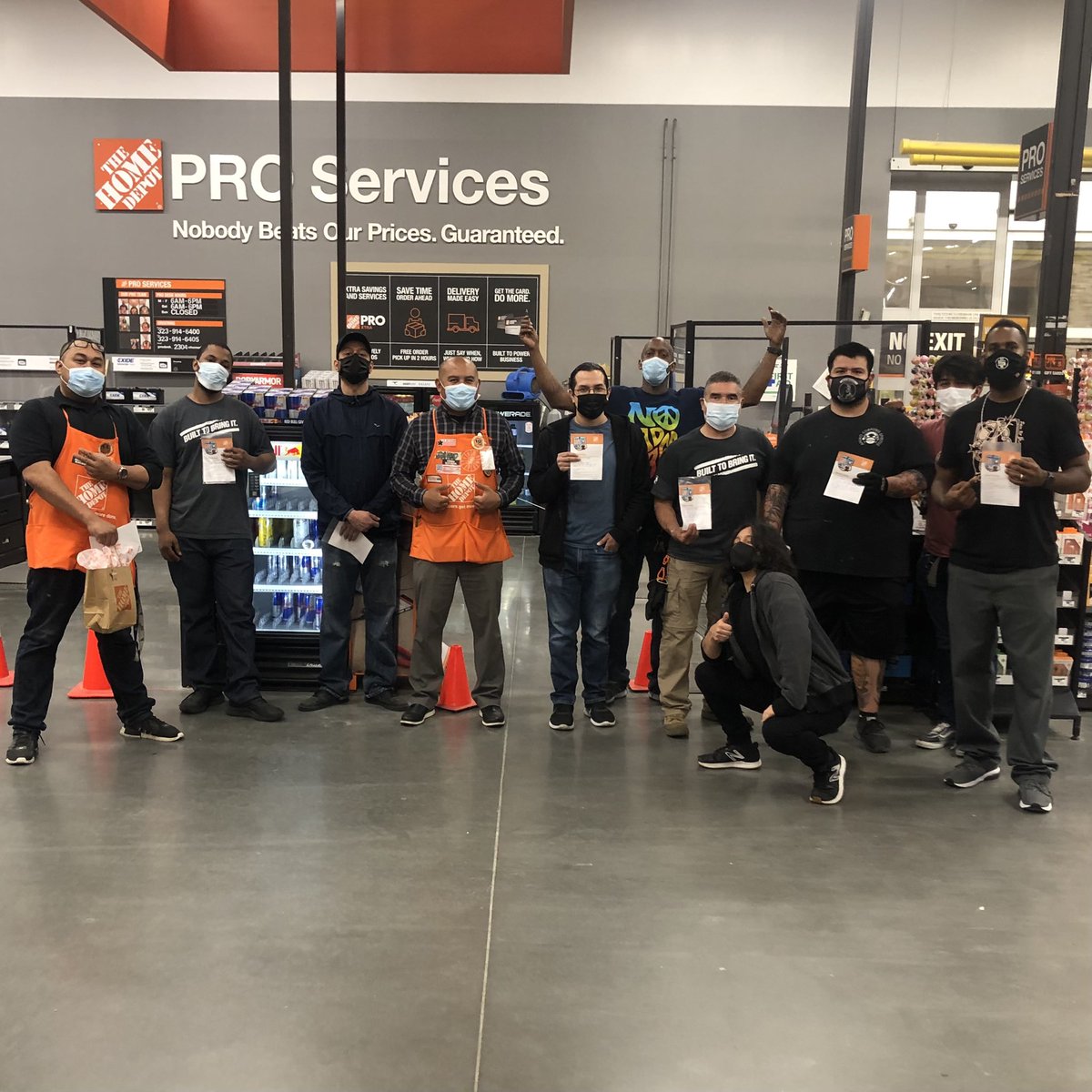 Shout out to our Freight Team Homer Award recipients!!! Always remember that what you do, to get our store customer ready for the next day, never goes unnoticed!!! Our team ROCKS 🌟