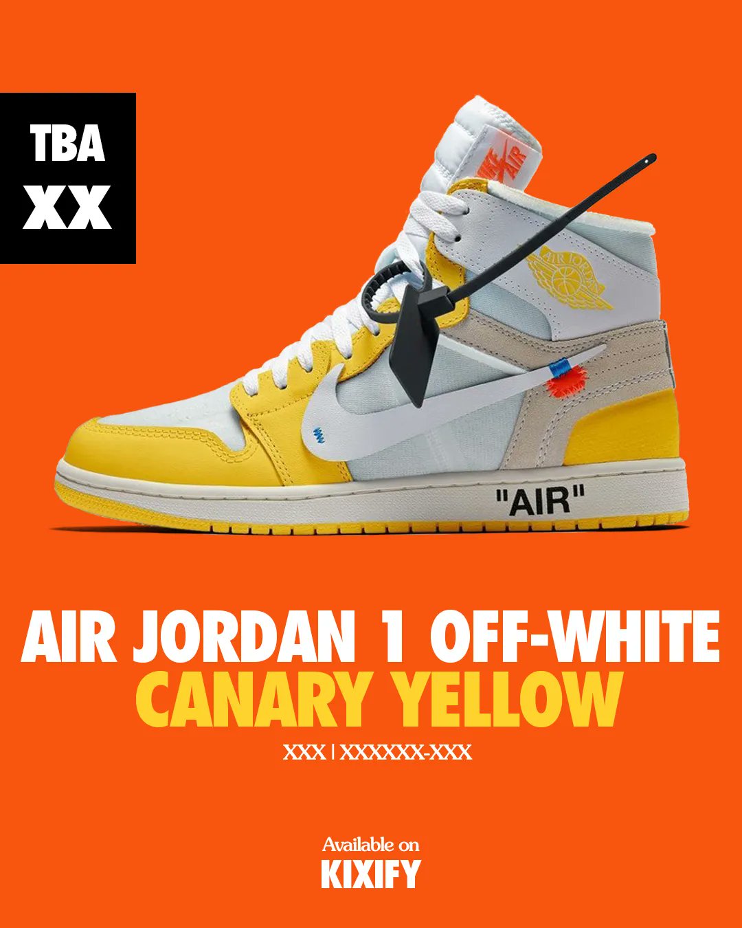 The Off-White x Air Jordan 1 White Is Rumored To Release Next