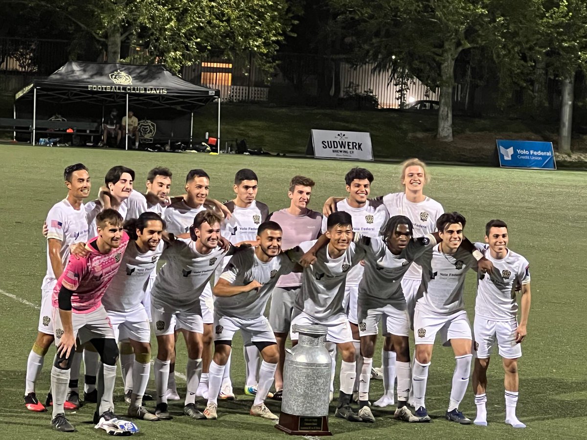 FCDavisLions's tweet photo. SoccerFest is quickly approaching! Join us on Saturday night for a double header when FC Davis men host @OaklandStompers at 5:00pm and FC Davis women battle @NapaValley1839 at 7:30pm. @sudwerkbrew and @WoodstocksDavis will be served all night long! Let’s go Davis! https://t.co/4lSJZoQwfe