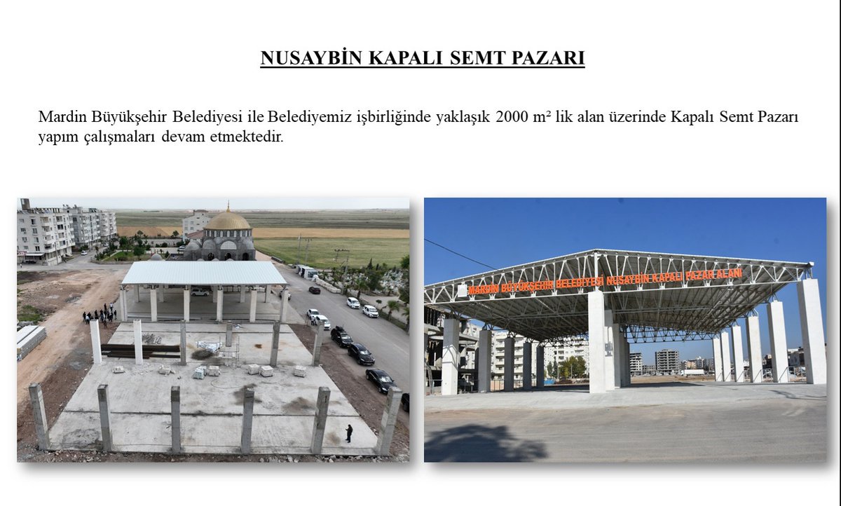 vhbo47's tweet photo. Dünyanın İlk Üniversitesinin şehri Nusaybin, devletimizin yatırımlarıyla gelişiyor, değişiyor.

@Nsy_Kaymakamlik 
@Ercan_Kayabasi

#Nusaybin
#YatırımlarlaNusaybin
#TarihiKentNusaybin
#NusaybinBelediyesiÇalışıyor
#NusaybinGümbürGümbür https://t.co/7bNzqsDMVE