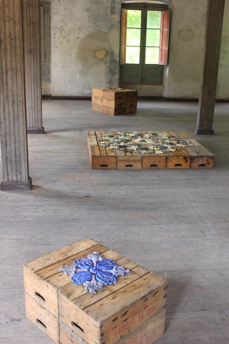 kayaplin's tweet photo. Fuego y Agua ceramic & sound exhibition, Borines, Spain - https://t.co/SqKLh7Hy5j opens this weekend! @artofnoises @aguadeborines #fuegoyagua #asturias #ceramics&sound #borines #ceramics #soundart https://t.co/uOl4R63D79