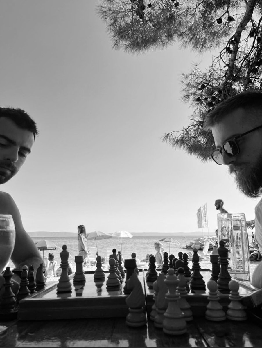 Bear market? The cure is chess and beer by the sea.