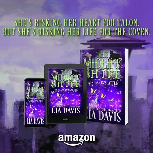 novelsbylia's tweet photo. Available NOW!!!
She's risking her heart, but more importantly she's risking her life. 
Everything will change in The Midlife Shift!
One-Click: https://t.co/RCj48gKGD5
#teaser #teasershare #teaserthursday #preorder #comingsoon #pwf #paranormalwomensfiction #packlessinseattle https://t.co/L8pYkvGyWS