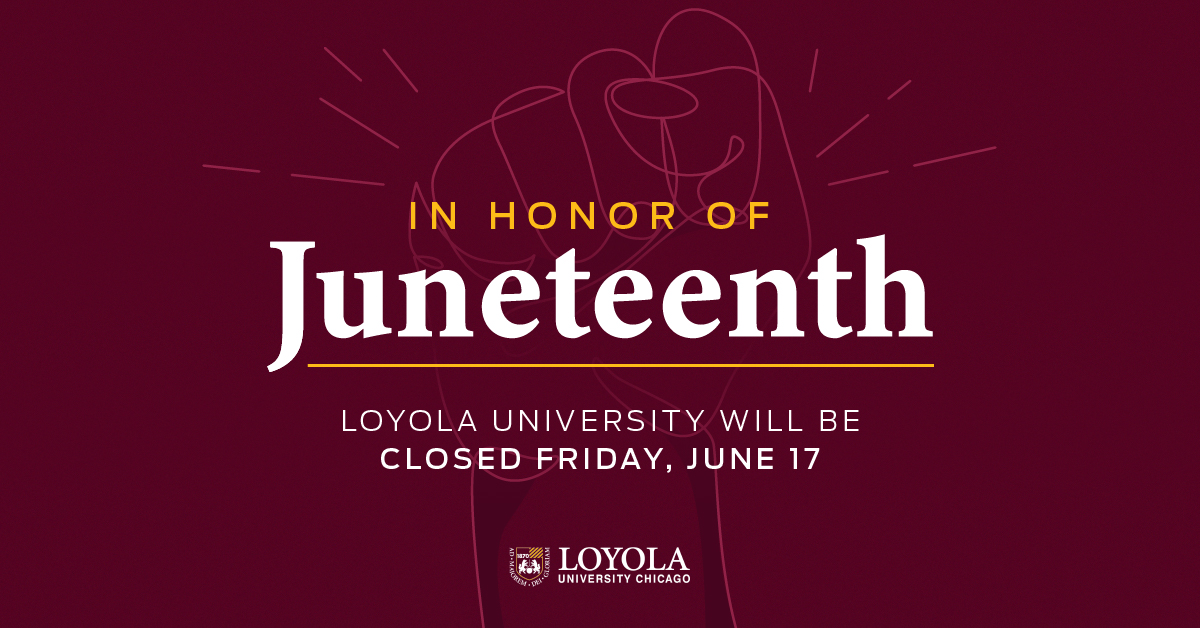 Loyola University Chicago on Twitter "In observation of the