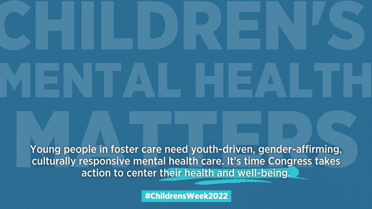 clccal's tweet photo. Many young people enter the #ChildWelfare system because of unmet #MentalHealth needs. The act of separating them from their families forces additional trauma on them. We’re asking @SenateFinance &amp; @SenFinance to center their healing. #ChildrensWeek2022 https://t.co/CEZg5o9u2Z https://t.co/IscoWGLt0O