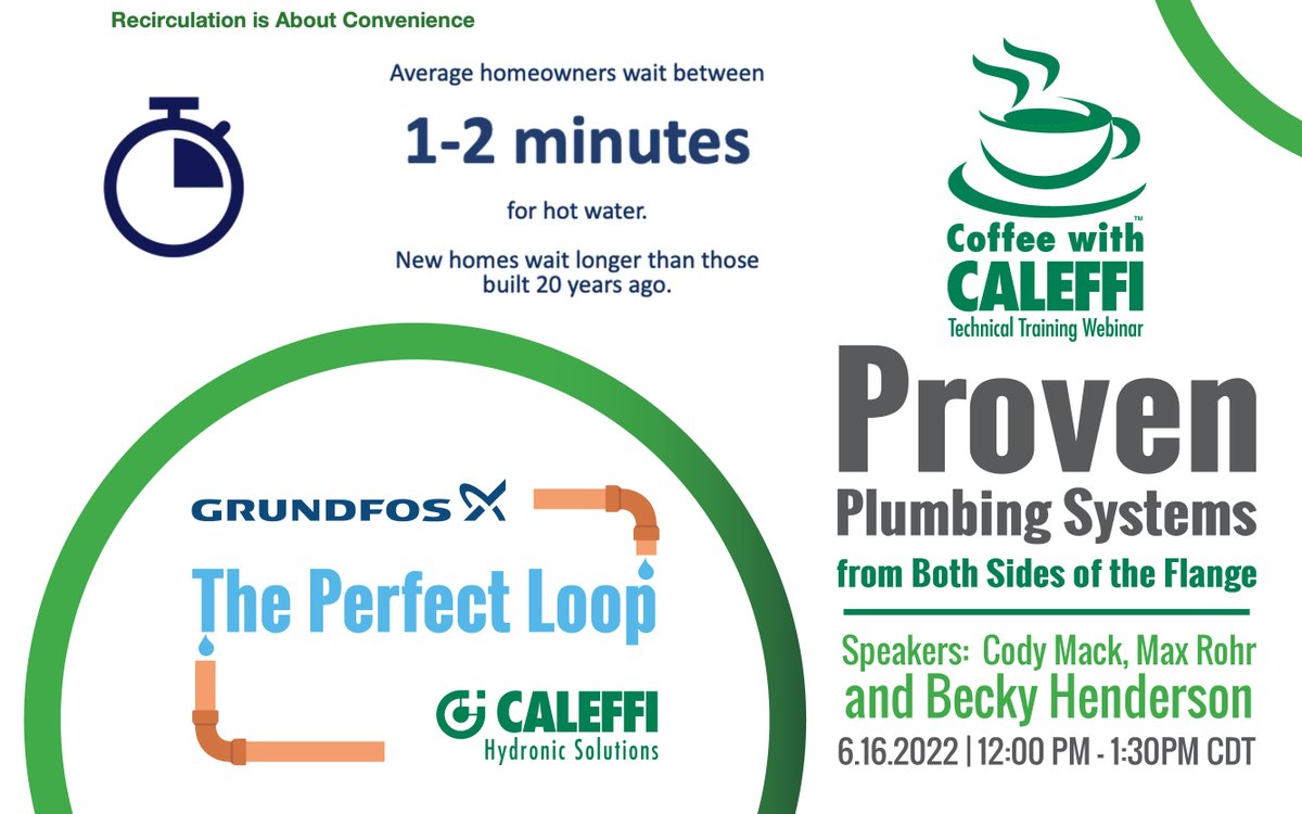 Caleffius's tweet image. We are LIVE with Becky Henderson of @GrunqfoSUsA as she explains why #DHW #Recirculation is important.

caleffi.com/usa/en-us/news…

#ThePerfectLoop #CoffeewithCaleffi ☕