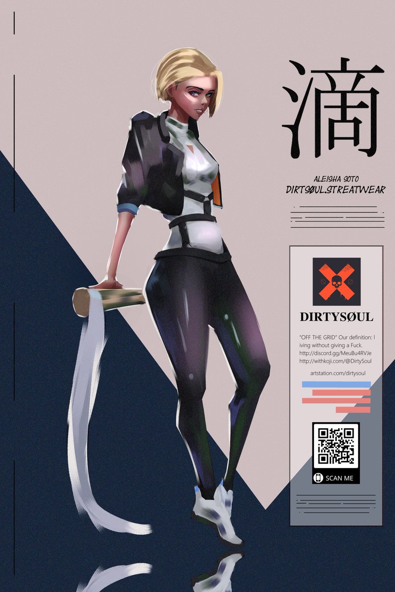 DirtySøul.Streetwear Illustration #1
#NFT #NFTS #NFTART #NFTCommunity #NFTProjects 
Discord: discord.gg/MeuBu4RVJe
Koji Link: withkoji.com/@DirtySoul
Artstation: artstation.com/dirtysoul