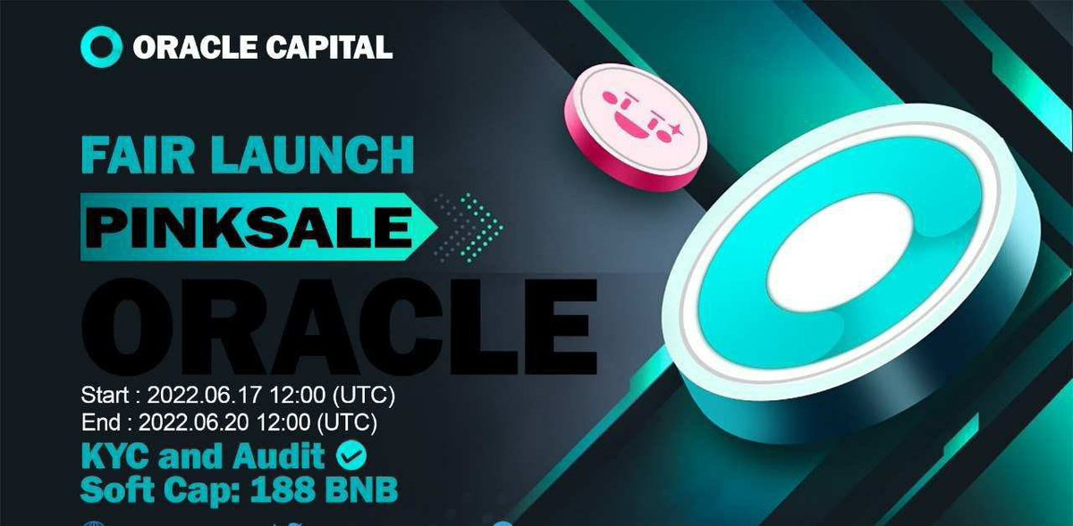Airdrops_Crypt0's tweet photo. 🔰Oracle Capital Finance Airdrop
👥 Reward: $10 worth of OC each winner

🎁 Offer_link:- 
https://t.co/YfPFalaZZ8

❇️ Join Telegram
❇️ Submit Your Details
❇️ Enter Your BSC Address 
❇️ Wait for distribution Update https://t.co/qlJCJ3rj0n