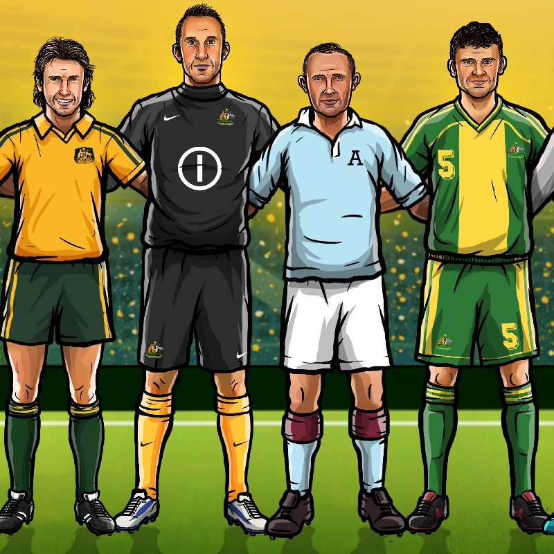 Socceroos's tweet photo. 𝙰 𝙲𝙴𝙽𝚃𝚄𝚁𝚈 𝙾𝙵 𝙼𝙴𝙼𝙾𝚁𝙸𝙴𝚂 𝙰𝙽𝙳 𝙸𝙲𝙾𝙽𝙸𝙲 𝙼𝙾𝙼𝙴𝙽𝚃𝚂 🇦🇺

Today, on June 17, 2022, our beloved Men's National Team turns 100!

#GiveIt100 #AllForTheSocceroos