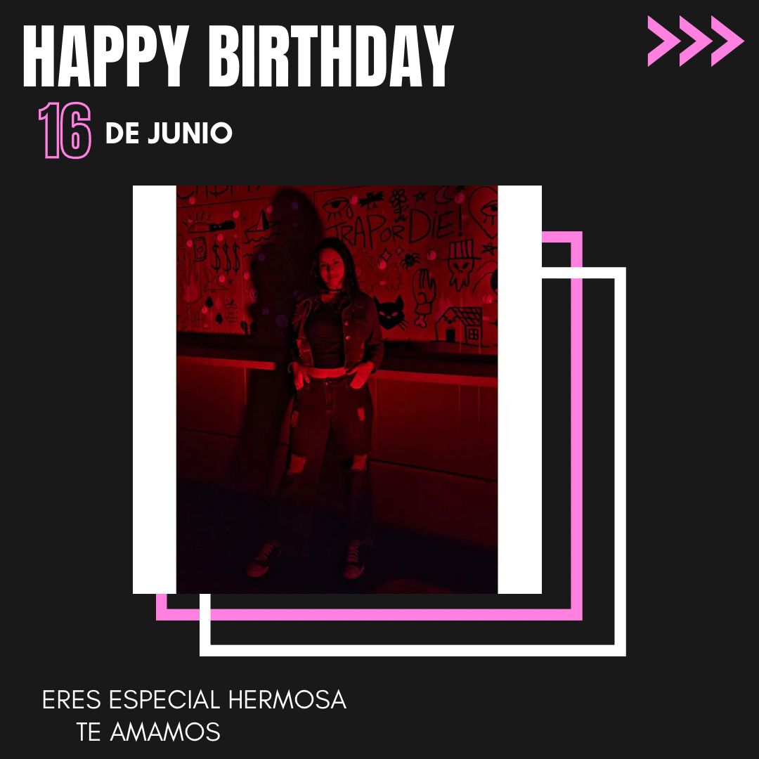 adborarg's tweet photo. Ya la saludé por el grupo pero el pueblo necesita saber que esta bebé cumple años hoy
Muchas felicidades @isaamultifandom 
❤🤩🎉🎊 https://t.co/cYP8UCUTm0