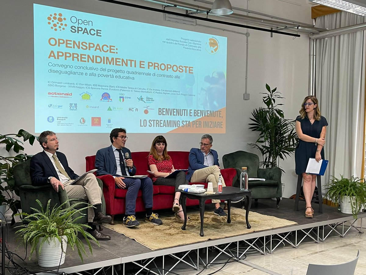 JA Italia (@jaitalia) on Twitter photo Oggi siamo al convegno conclusivo del progetto #OpenSpace, il percorso quadriennale di contrasto alle #disuguaglianze e alla #povertàeducativa. percorsiconibambini.it/openspace/ <a href="/ActionAidItalia/">ActionAid Italia</a> <a href="/ConiBambini/">Con i Bambini</a> Oggi siamo al convegno conclusivo del progetto #OpenSpace, il percorso quadriennale di contrasto alle #disuguaglianze e alla #povertàeducativa. percorsiconibambini.it/openspace/ <a href="/ActionAidItalia/">ActionAid Italia</a> <a href="/ConiBambini/">Con i Bambini</a>