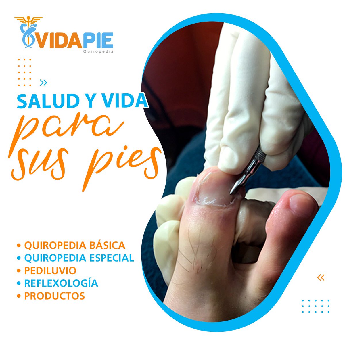 Tus pies merecen el mismo cuidado que le das a la parte superior de tu cuerpo, trátalos con especialistas y deja que la salud esté siempre presente en ellos.

#diadelpadre #dedos #pies #uñas #manos #salud #vida #quiropodia #podologa #podologo #domicilios #reflexologia #piel