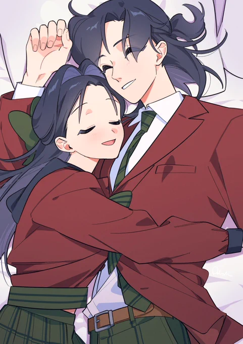 【創作百合】無限学園に入学してるやまあや 