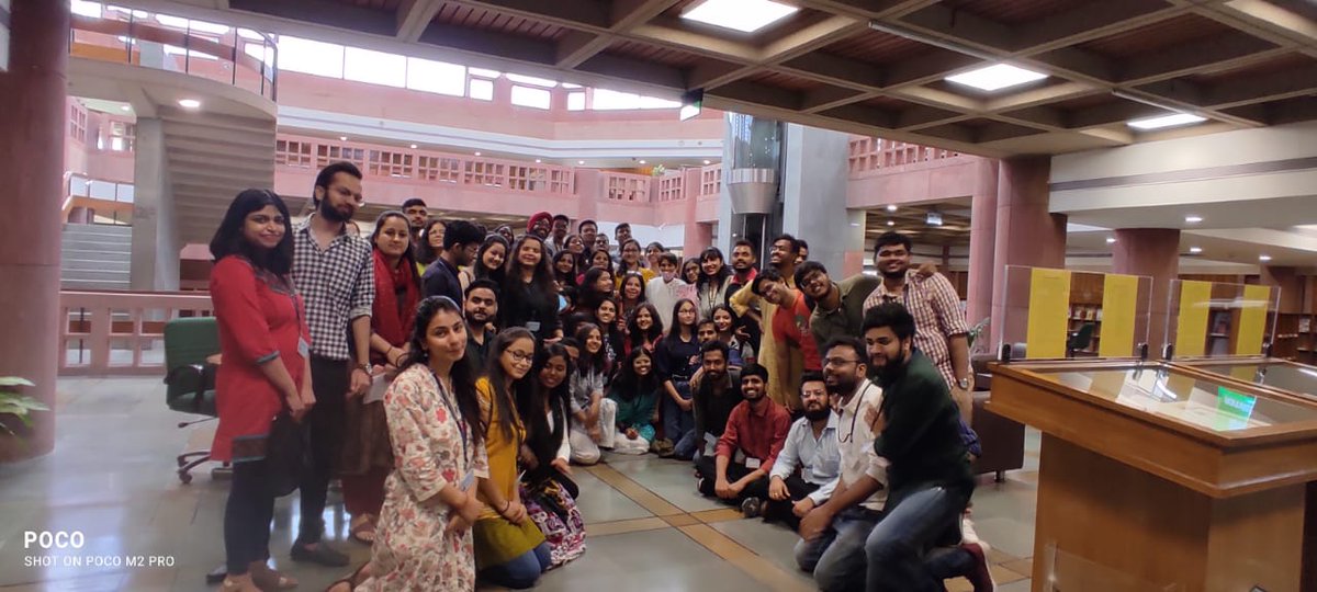 <a href="/parliament_lib/">Parliament Library of India</a> was visited by Students of Indian Institute of Mass Communication (IIMC), New Delhi on 16 June 2022. 
They were briefed about the collections and given a show round of the Library.
<a href="/loksabhaspeaker/">Lok Sabha Speaker</a> <a href="/LokSabhaSectt/">LOK SABHA</a> <a href="/IIMC_India/">Indian Institute of Mass Communication</a> <a href="/IIMCAA/">IIMC Alumni Association</a> 
#parliamentlibraryvisit