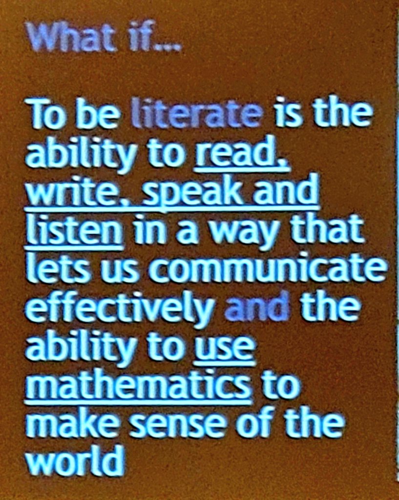 Listening to the AMAZING @Debpeart1 at the opening of FCTM. <a href="/FCTMath/">FCTM</a> #FCTM2022