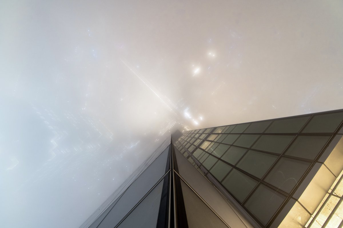 Flight got delayed because of the rain in New York ? Only fitting to post a photo from a cloud then 🌠