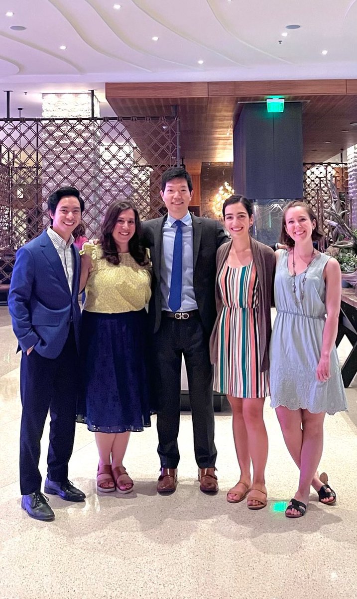 Haven’t caught up with my Penn urogyn crew in the longest time. #AUGSIUGA22 off to a great start! <a href="/ChrisHongMD/">Christopher Hong, MD</a> <a href="/kmenhaji_md/">Kimia Menhaji, MD</a> <a href="/maryackenbom/">Mary Ackenbom MD, MSc</a> <a href="/DrCarolineCox/">Caroline K. Cox</a>