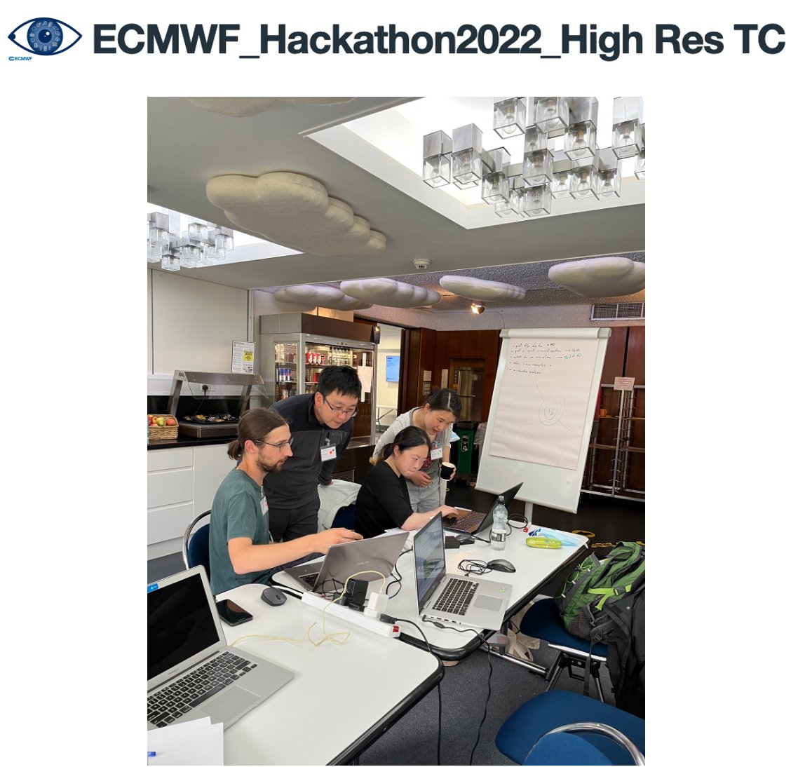 EsperanzaCuart1's tweet image. 📣#VisMetHack #hackathon @ECMWF results❗

High Res TC team&apos;s animations represent #TropicalCyclone in action with colour code depending on wind speed. Using @ECMWF 1km #data

Watch the talk 📹 🗣️ during the Show&amp;amp;Tell here: vimeo.com/719601110/505b…