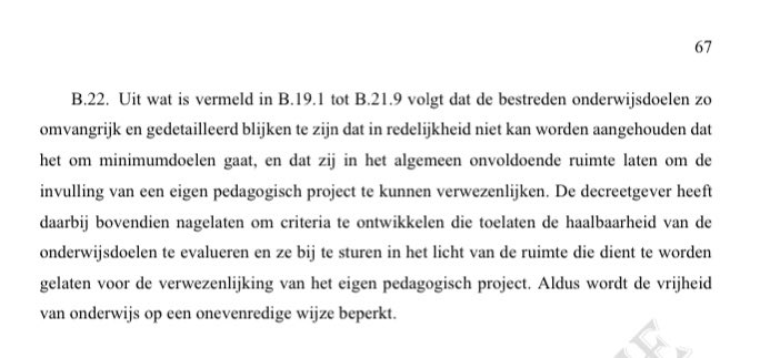 CouckDylan's tweet photo. De essentie van het arrest over de eindtermen van het Grondwettelijk Hof - door het Hof zelf - samengevat: https://t.co/EBbu14Bl2l