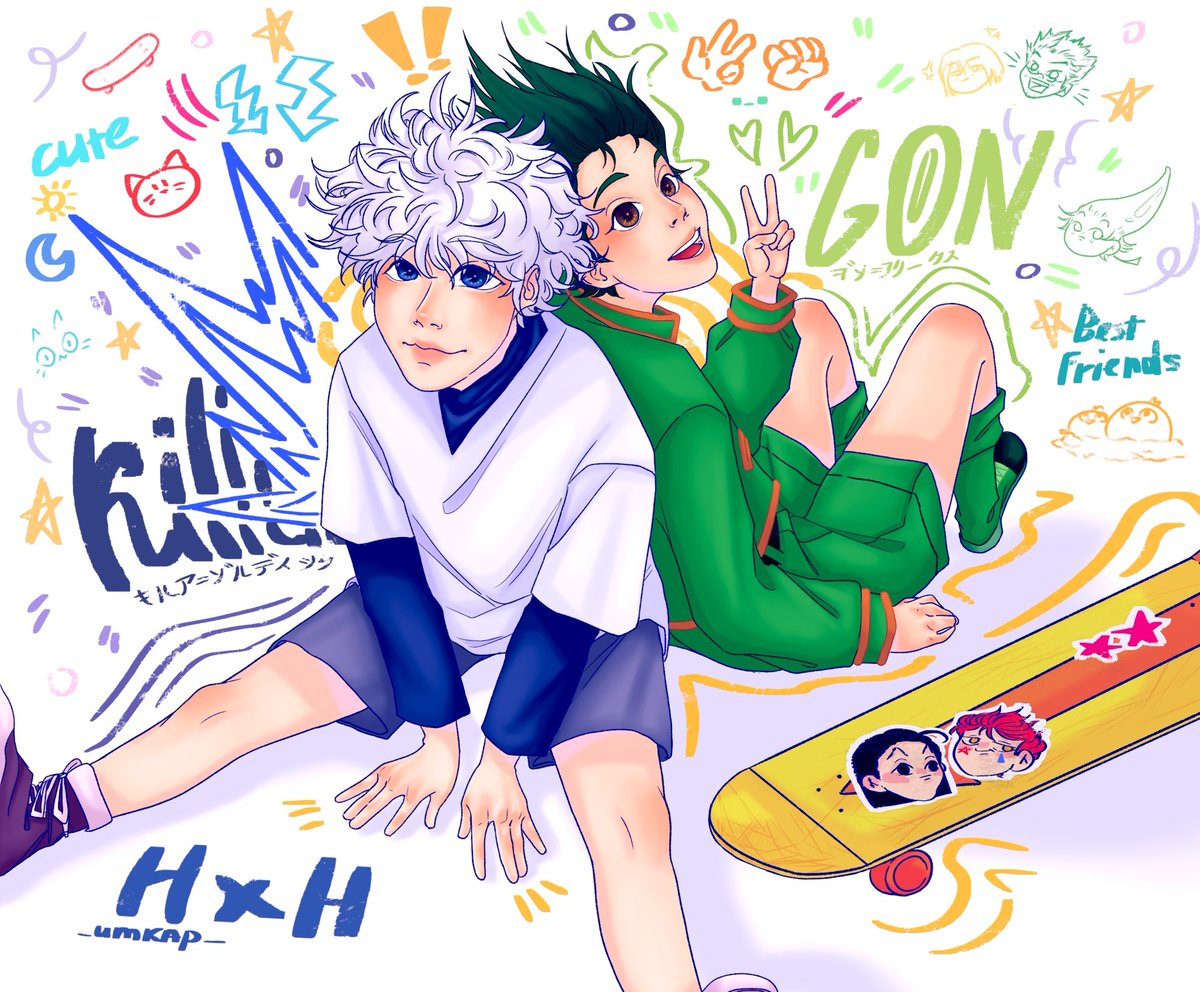 _Umkap_'s tweet photo. не часто бываю в твиттер.. ��оэтому решила это исправить:3 #fanart по любимому аниме (честно говоря, работа не самая новая.. этот арт я рисовала в январе.)
#hunterxhunter #killua #gon #hxhfanart #art #draw #drawings #illustration #artist #digitalart https://t.co/nmAiu3mUdh