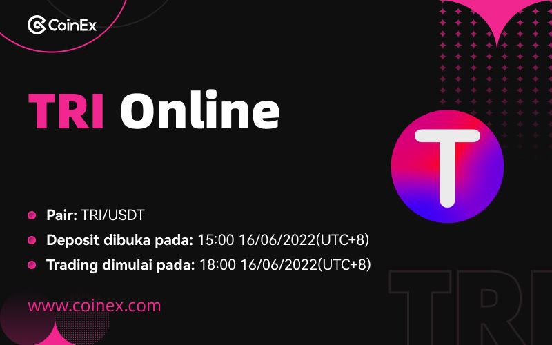 CoinExIndonesia's tweet photo. ๐ Daftar Baru
Sekarang @trisolarislabs - $TRI telah terdaftar di platform CoinEx! ๐ป
โถ๏ธ Pelajari lebih lanjut ๐ https://t.co/kFNffV7ksj
#CoinEx
#decentralized
#coinexindonesia
#coinexchange
#cuandicoinex
#coinexchanges
#cryptoindonesia
#cryptonews
#crypto
#cryptocurrency https://t.co/CxQzyyHvqt