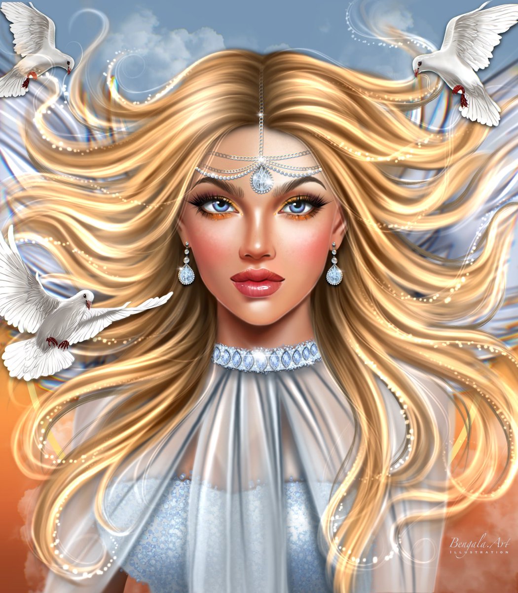 Whimsicalblue15's tweet image. GM Friends✨🌈 Happy Thursday💖

Day 7️⃣ of the #FriendChallenge 

😘Every day for 10 days I will post an art piece of a friend (10 artworks) (including title)
✨That friend then is challenged to do the same.

Talented artist @BengalaArt 
"Imaginary Beauty" on @opensea