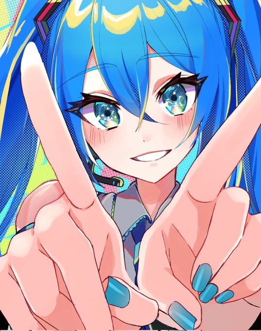 ☝️☝️
#初音ミク 