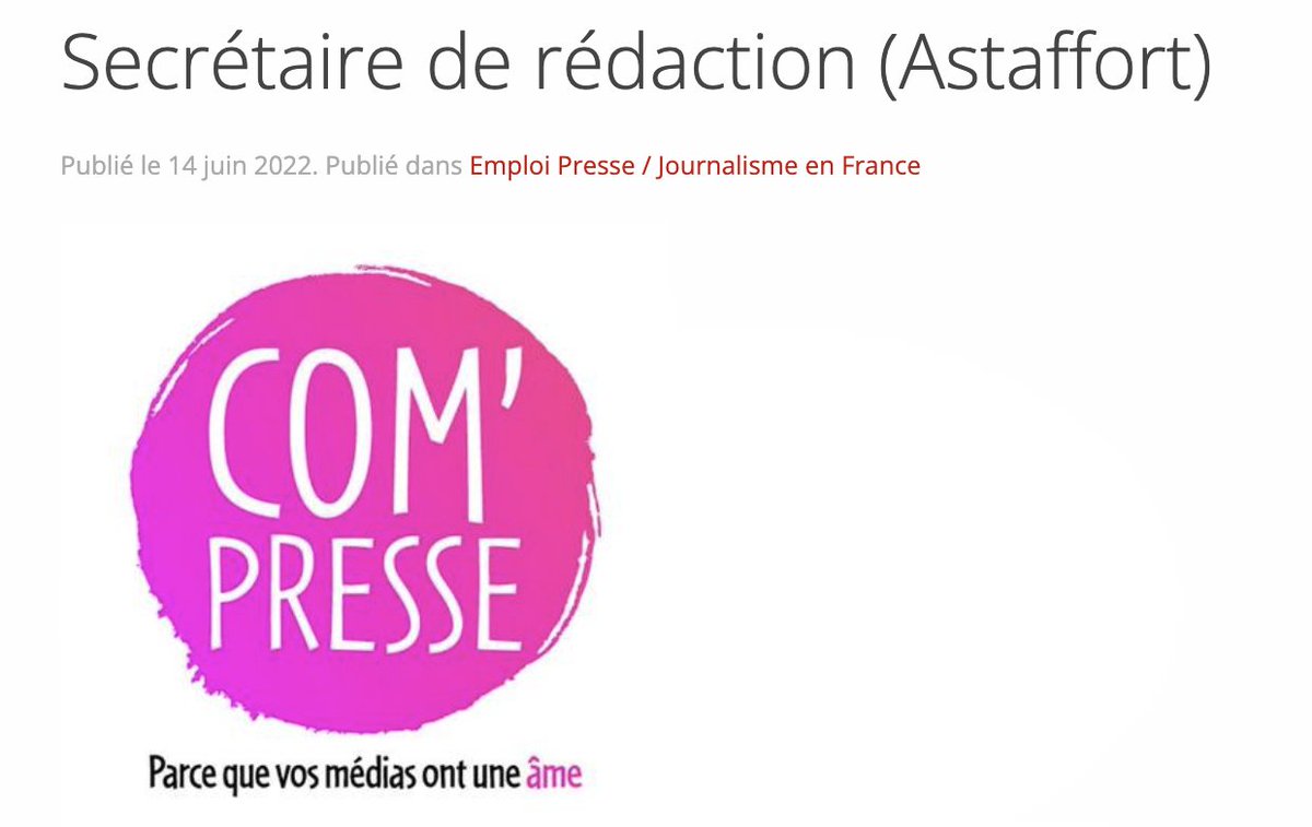 Com'Presse tweet media