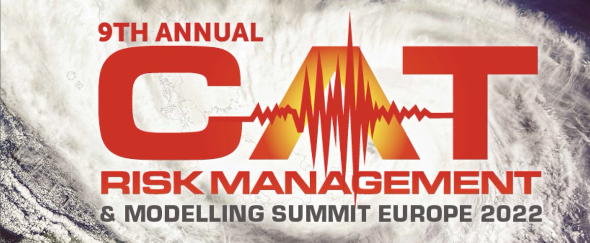 DeNexusInc1's tweet photo. The 9th Annual CAT #riskmanagement & Modelling Summit is returning live this year, June 20-22 in #London at the @CongressCentre, for Europe's market’s leading experts to share information on innovation & resilience https://t.co/HHogAsgeDW #CATrisk #cyber #technology #ILS https://t.co/qH8CJVobLn