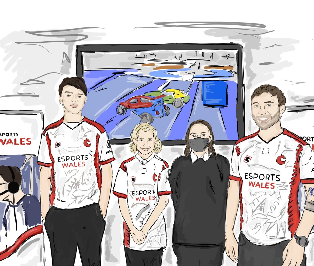 A great doodle of the <a href="/YouthCardiff/">Cardiff Youth Service / Gwasanaeth Ieuenctid Cdydd</a> awards at the <a href="/easternhighcdf/">Eastern High</a> event on Tuesday! 

Future stars in the making! 

#RepTheDragon | 🎨 - <a href="/AnnaArtwork/">Anna Williams</a>
