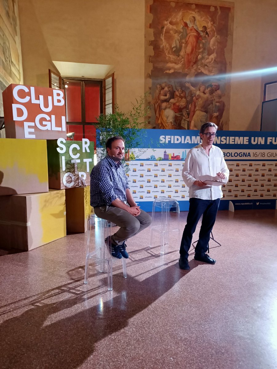 #RepIdee2022 i
Il primo appuntamento al club degli scrittori è con Paolo Di Paolo