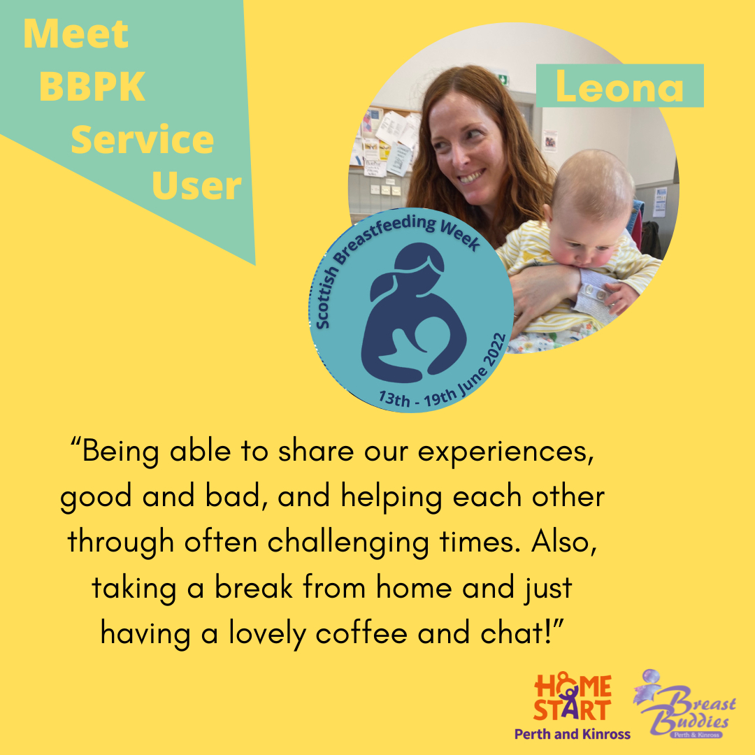 Leona is a breastfeeding mum. Here she shares with us what her local breastfeeding peer support group means to her… 💕

#SBW2022
#ScottishBreastfeedingWeek22
#BreastfeedingFriendlyScotland
#SupportingBreastfeedingInScotland #homestartvolunteers #breastfeeding #peersupport