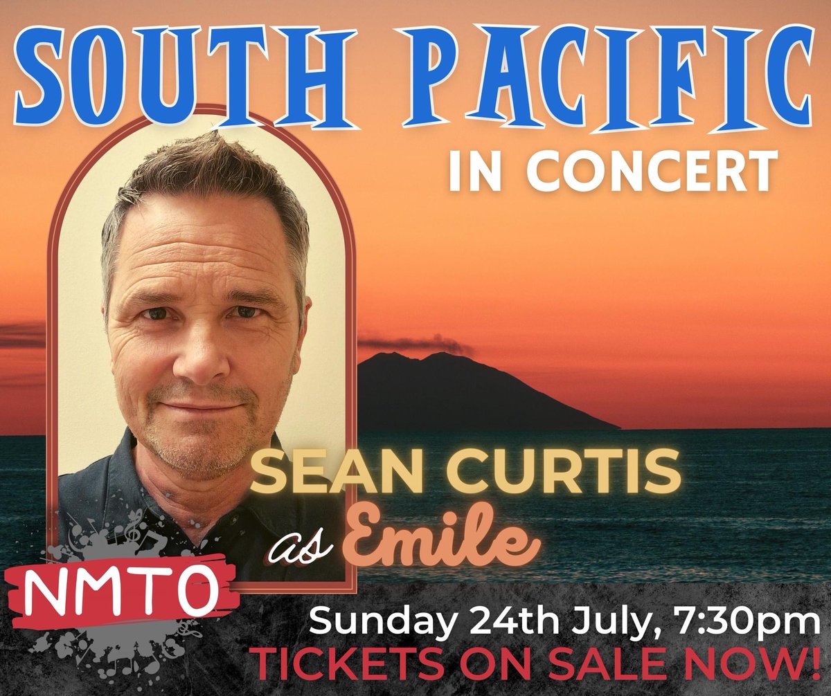 NMTOrchestra's tweet photo. We are delighted to be continuing our casting announcements by welcoming Sean Curtis, in the role of Emile de Becque 🤩

🚨 GET YOUR TICKETS TODAY 🚨
📅 24.07.22
☎️ 01777 706866
💻 https://t.co/GbXMZKwHnx

#CastAnnouncement #MusicalTheatre #Musical https://t.co/hTjLZswqdv