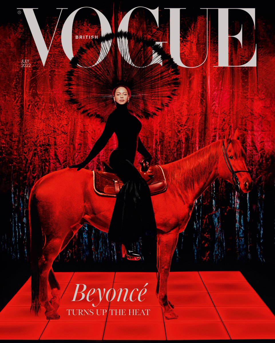 BeyLegion's tweet image. Beyoncé covers @BritishVogue Magazine — July 2022.

bit.ly/3zE4KUz