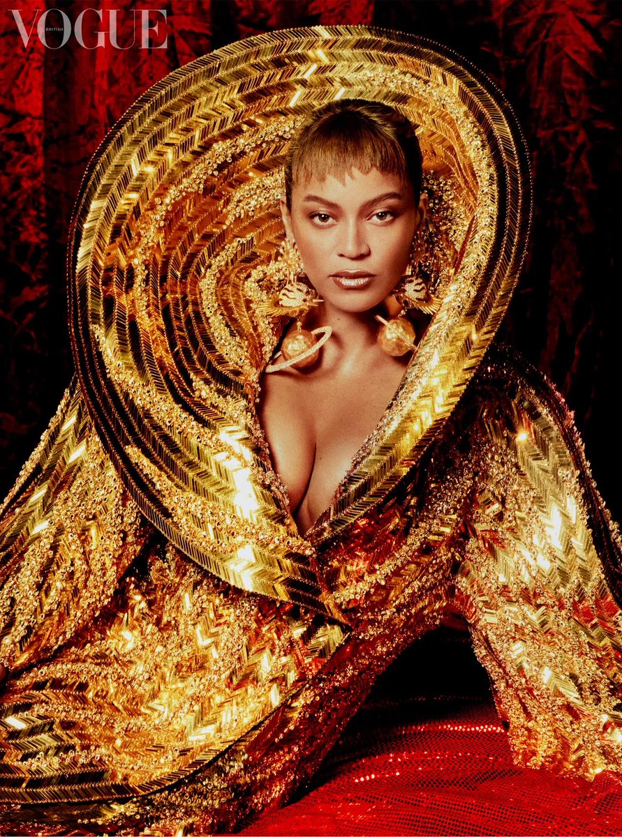 British Vogue describes Beyoncé’s new music:

“Soaring vocals and fierce beats combine and in a split second I’m transported back to the clubs of my youth. I want to get up and start throwing moves… music that will unite so many on the dance floor, music that touches your soul.“
