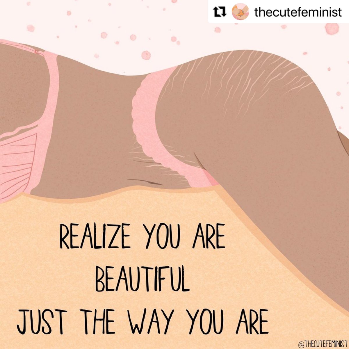 MerbenInt's tweet image. Repost @thecutefeminist 

#selflove #selfkindness #radicalacceptance