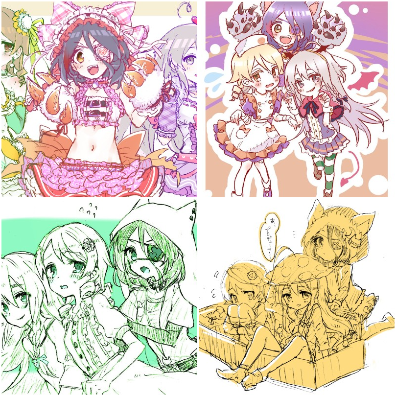 2017~2018 デレマス過去絵(ほぼインディヴィ)
https://t.co/INAUwsHW3k 