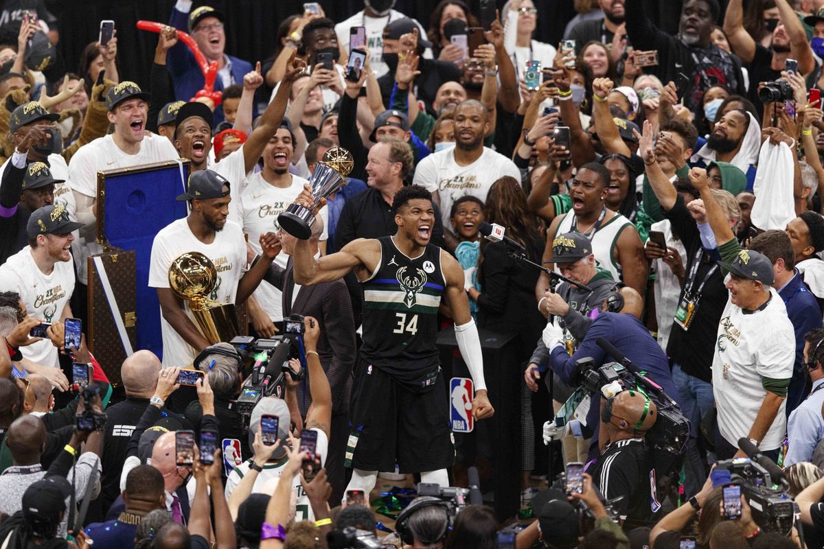This could be the last day we get to call the Bucks the champs, and we don't know when we'll get to do it again.

Enjoy the day, rewatch game 6, do whatever you need to do to make it a good day.

I'll say it again while it's still true: The Milwaukee Bucks are the NBA Champions.