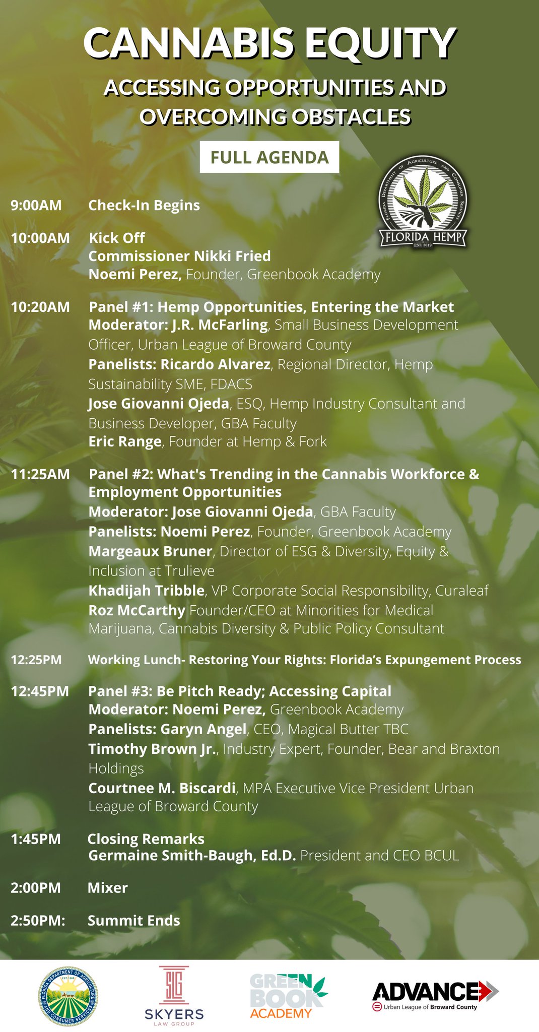 Florida Dept. of Agriculture & Consumer Services on Twitter "Did you register for our inaugural