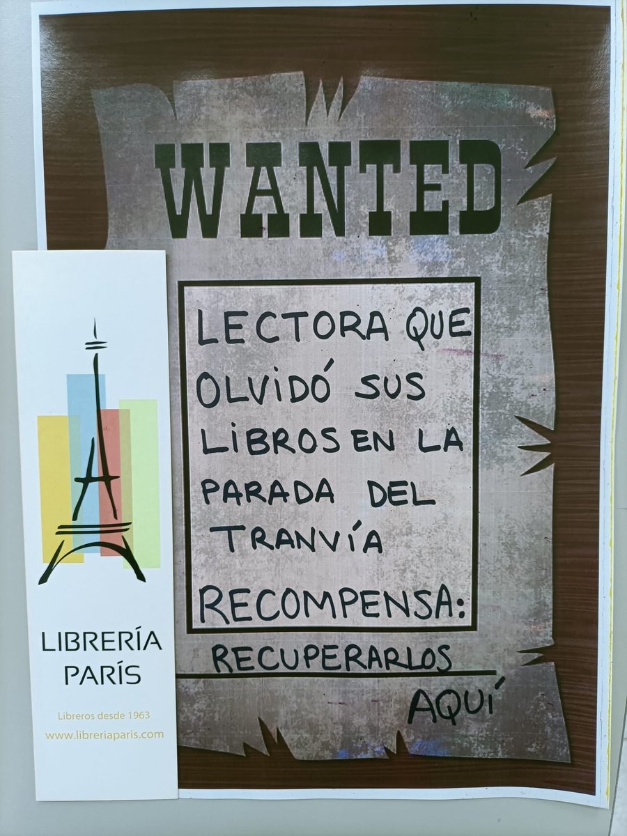 Librería París tweet media