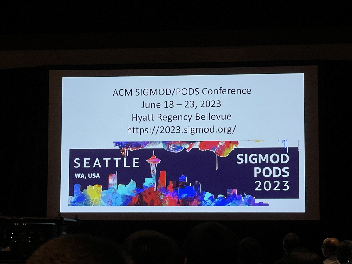 beibin79's tweet image. #SIGMOD2023 and PODS will be in Seattle/Bellevue.