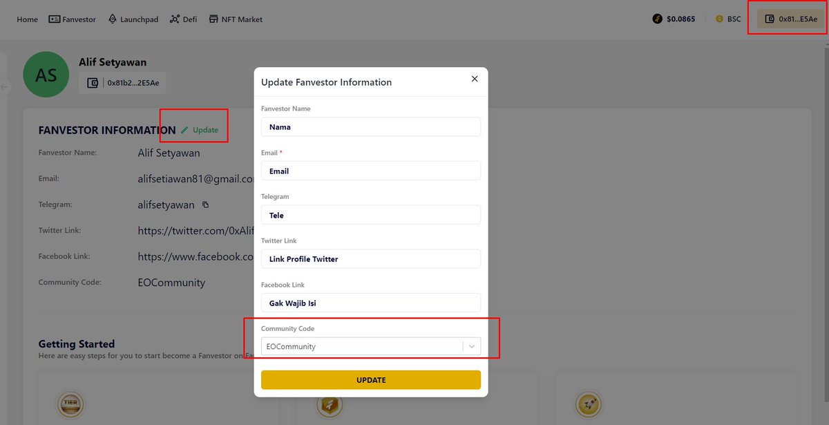 EOCommunity_'s tweet photo. Giveaway 10K DAGET 15 Orang  💰

Cara Ikut : 
1. Buka https://t.co/MpEqdapTvr
2. Connect Wallet ( Metamask / Trustwallet )
3. Buka My Profile, Klik UPDATE
4. Isi data profile
5. Pada bagian Community Code pilih "EO Community"
6. Setelah Itu update
7. Reply SS Bukti + Retweet https://t.co/qMdKAytjBc