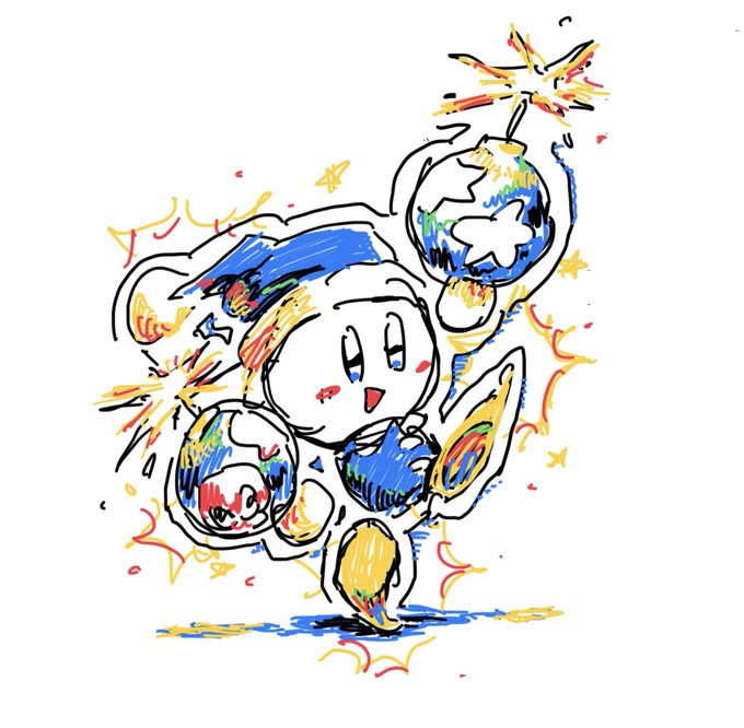 話聞いてて、とにかく手が寂しかったから描いてた 