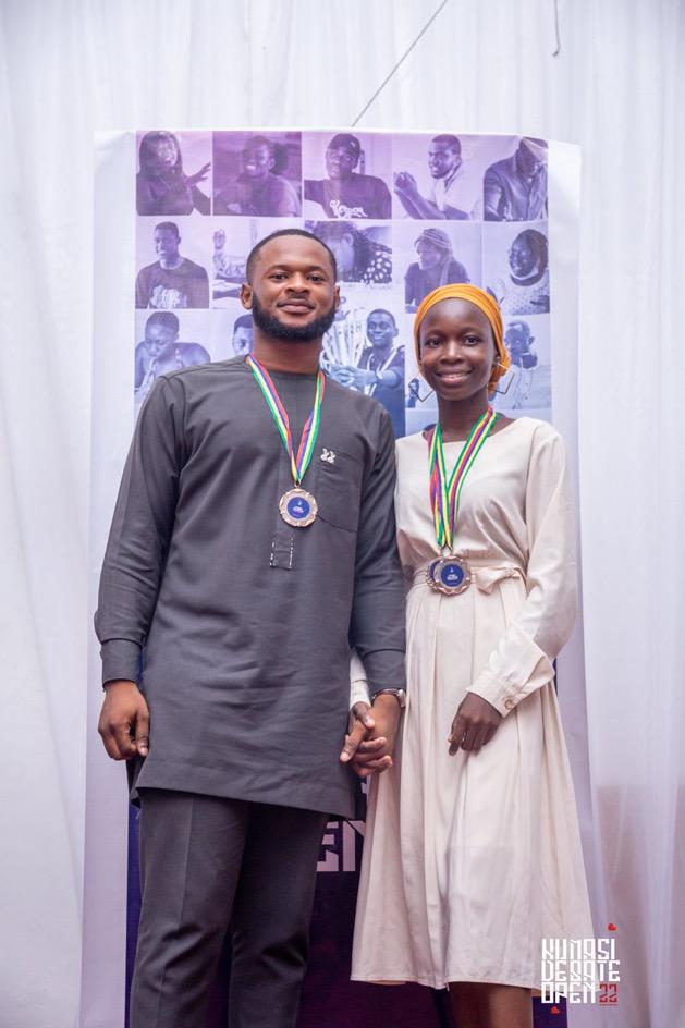 DebateUds's tweet photo. UDS Debate Society wins 3 Medals at the Kumasi Debate Open.🤩

Full Story  below:
https://t.co/96yRBVKqT6 https://t.co/tfbU5jC2fm