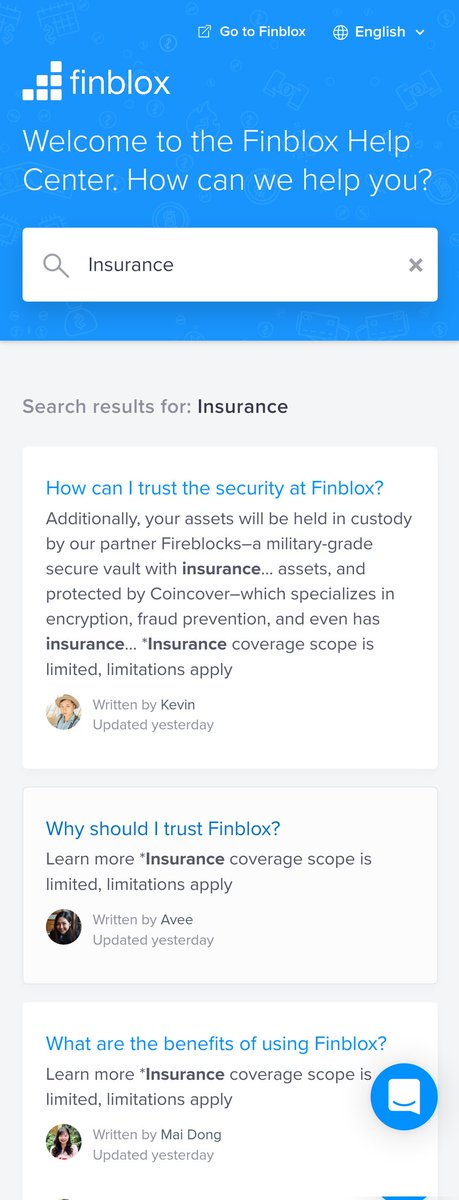 Oh_Its_Tolkien's tweet photo. @finblox Also, on your support site, every article that mentions insurance was updated yesterday (6/15). Can you tell us what changes were made? https://t.co/BTF4Pd2ARS