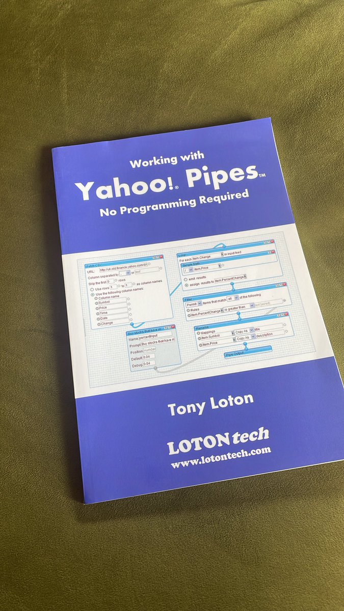 colinboydseo's tweet image. How to say you’ve been in automation for a long time without actually saying it #seo #yahoopipes