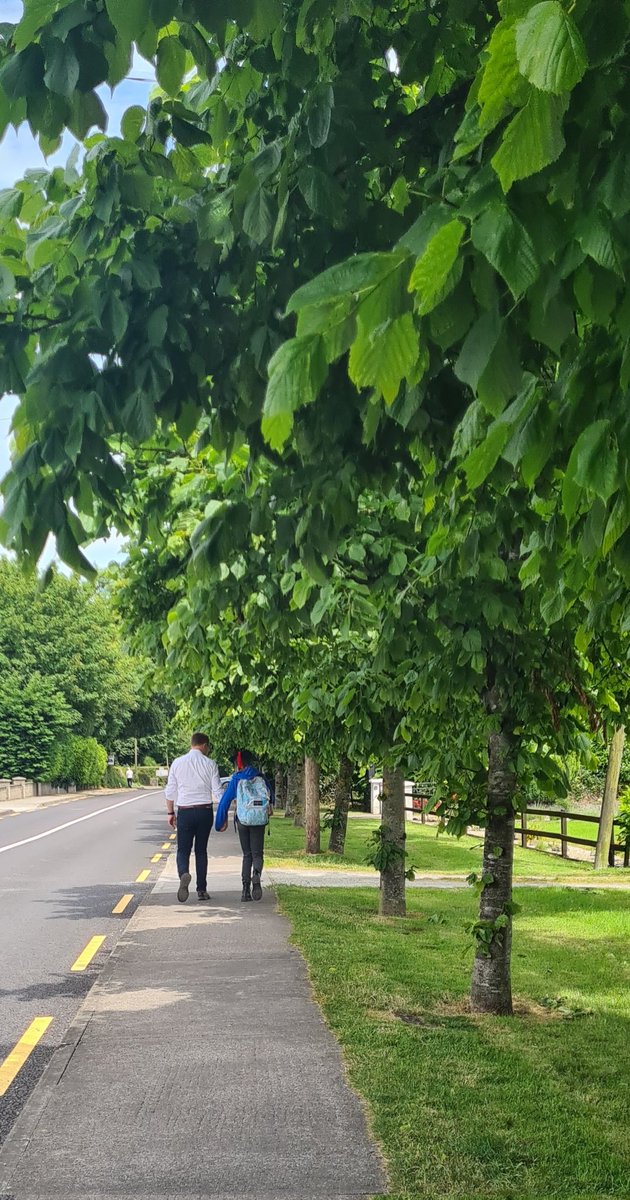 kmackfitzgerald's tweet photo. Probably the last time he walks her home from school. #6thClassGraduation https://t.co/GoUvKu09cr
