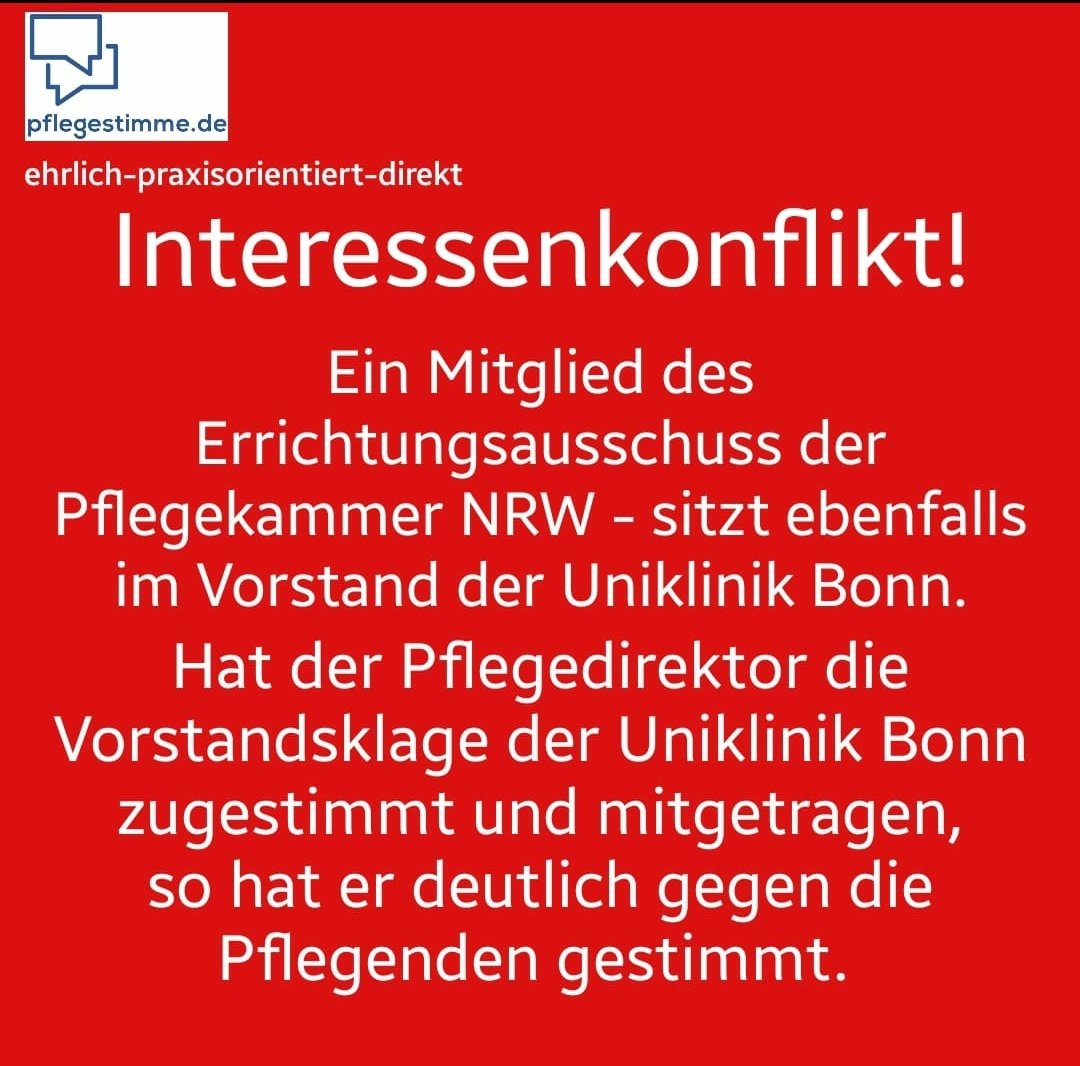 BundnisDe's tweet photo. #Pflegekammer #pflegekammerNRW #Interessenkonflikt https://t.co/8gZeSHaf3t